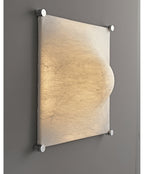 Enverina Silk Wall Light-Moonnatur