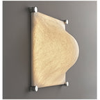 Enverina Silk Wall Light-Moonnatur
