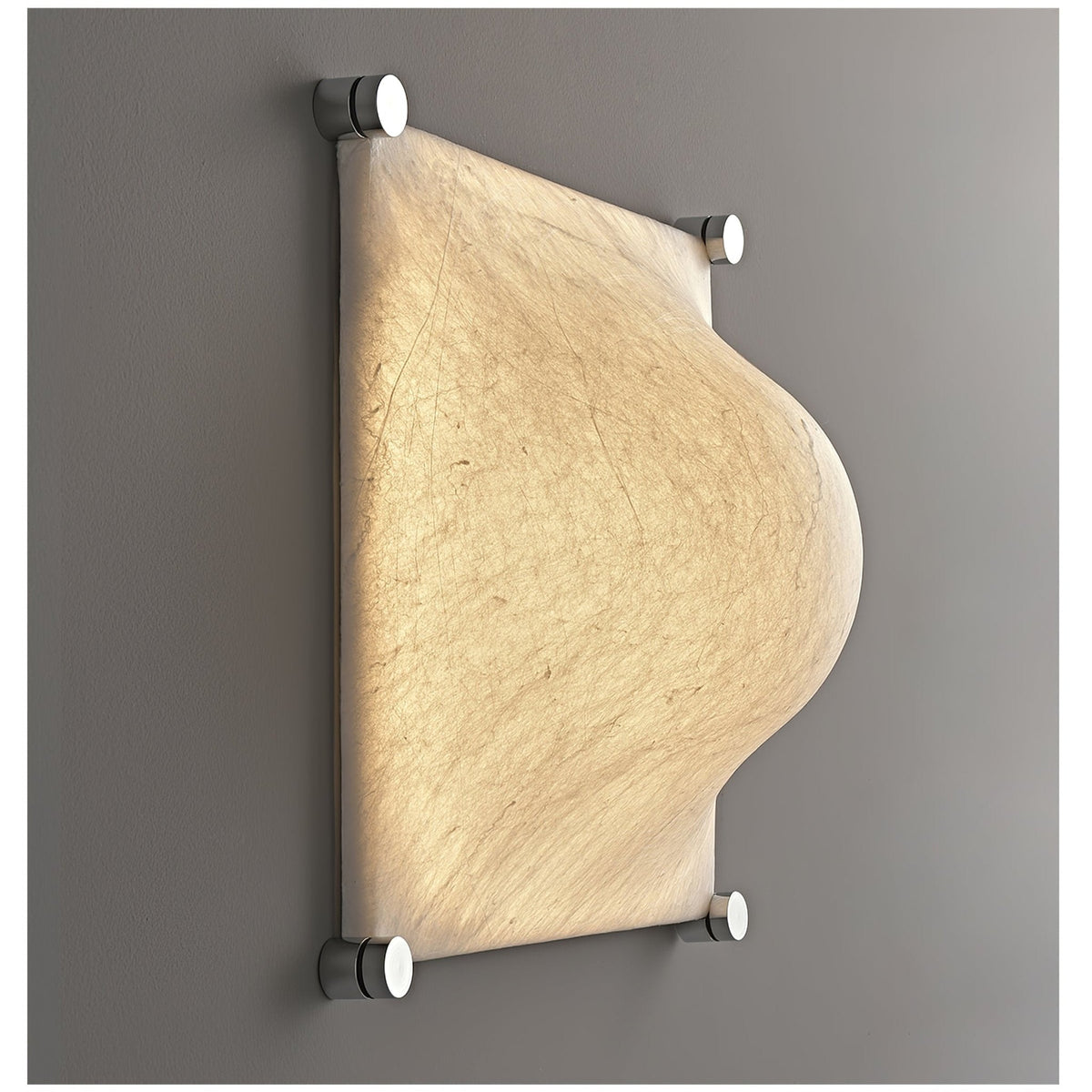 Enverina Silk Wall Light-Moonnatur