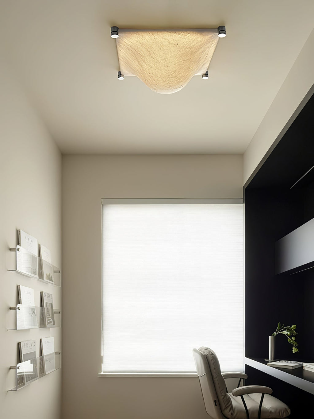 Enverina Silk Wall Light-Moonnatur