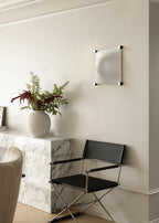 Enverina Silk Wall Light-Moonnatur