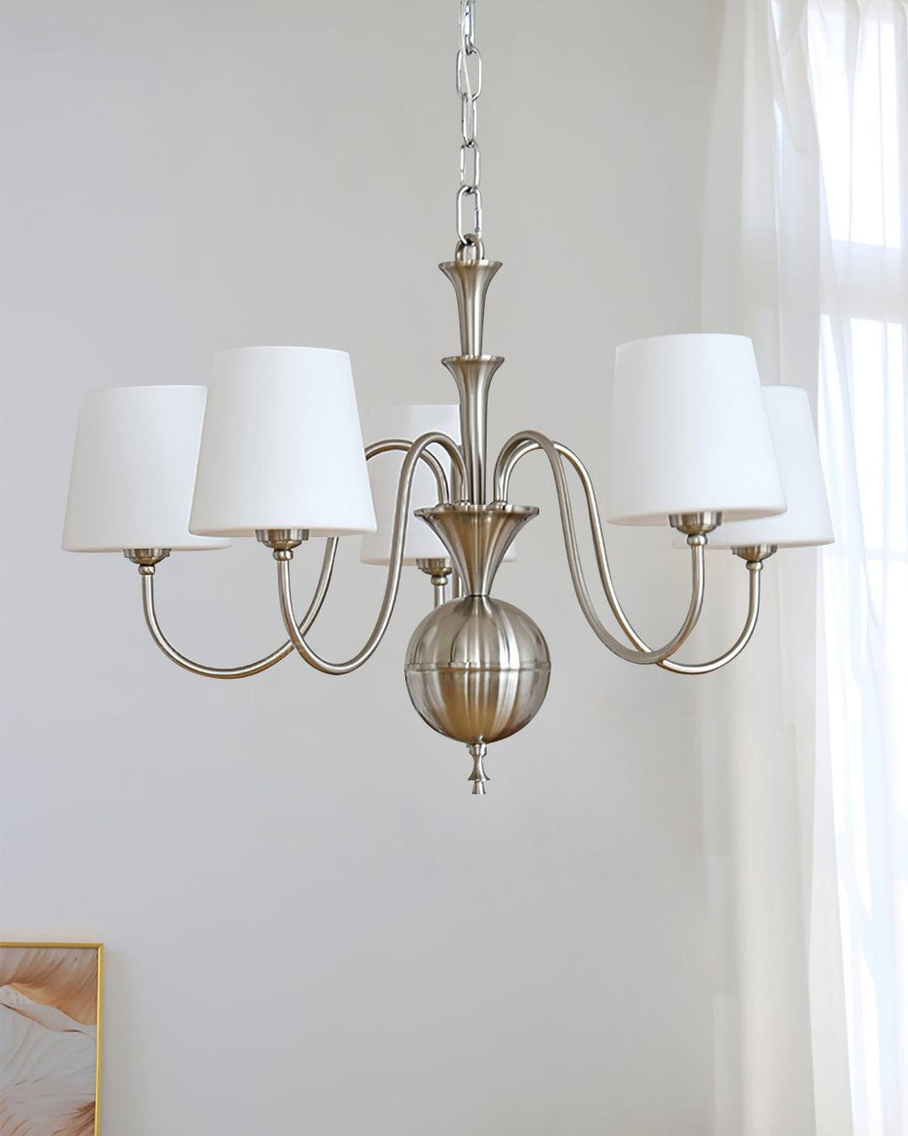 Harveneris Glass Chandelier-Moonnatur