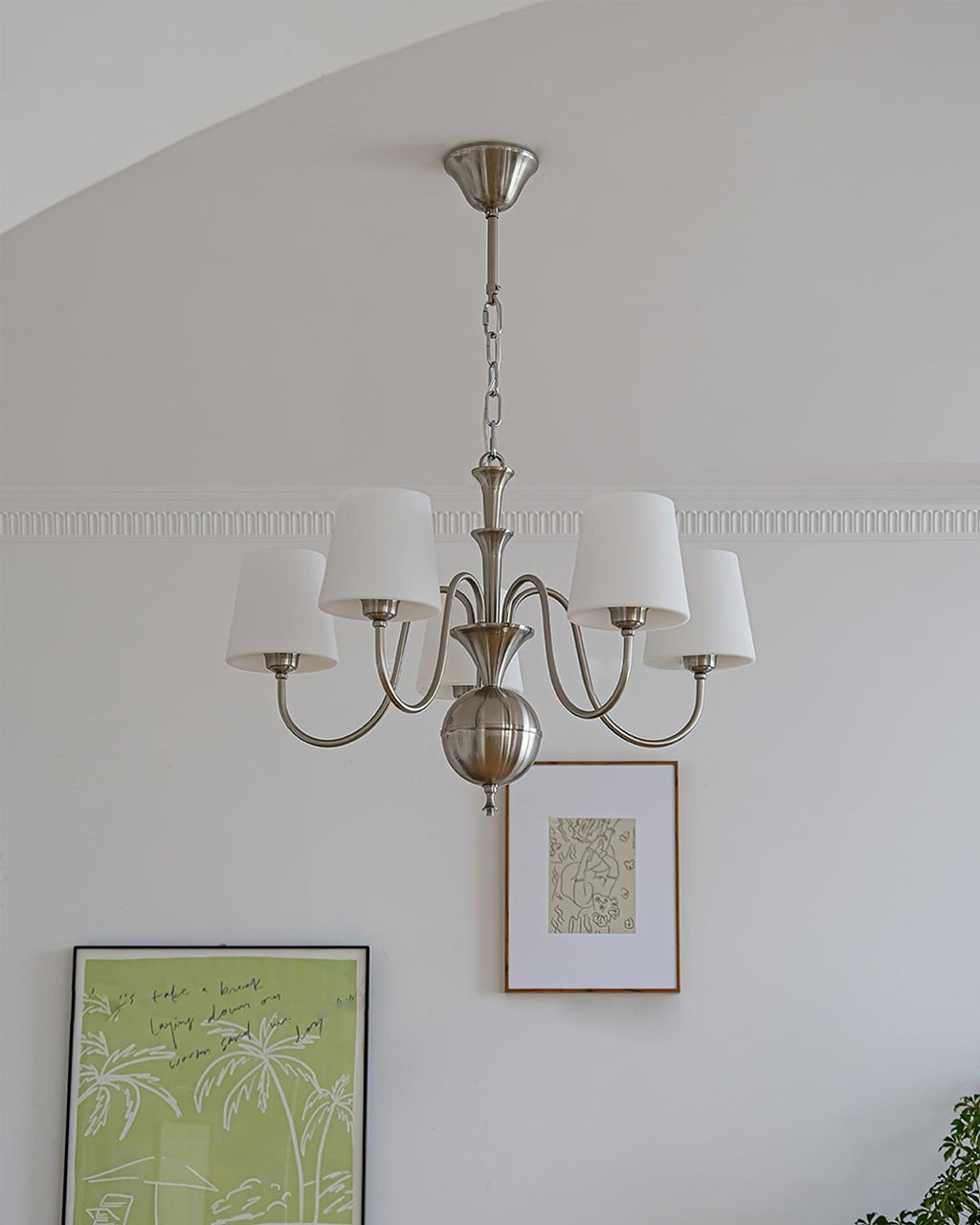 Harveneris Glass Chandelier-Moonnatur
