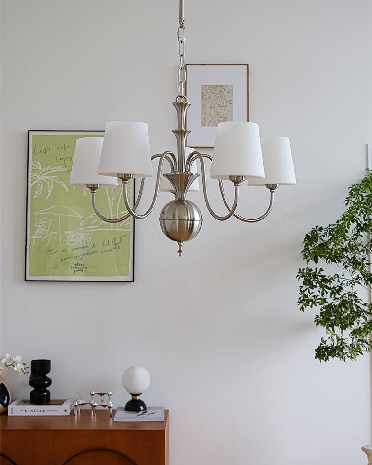 Harveneris Glass Chandelier-Moonnatur