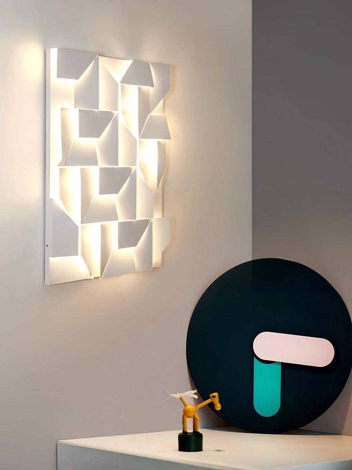 Lalmira Metal Wall Light-Moonnatur