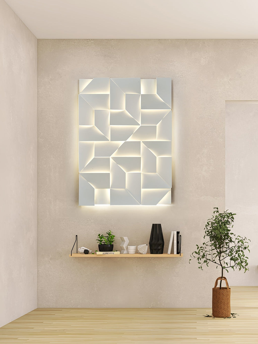 Lalmira Metal Wall Light-Moonnatur