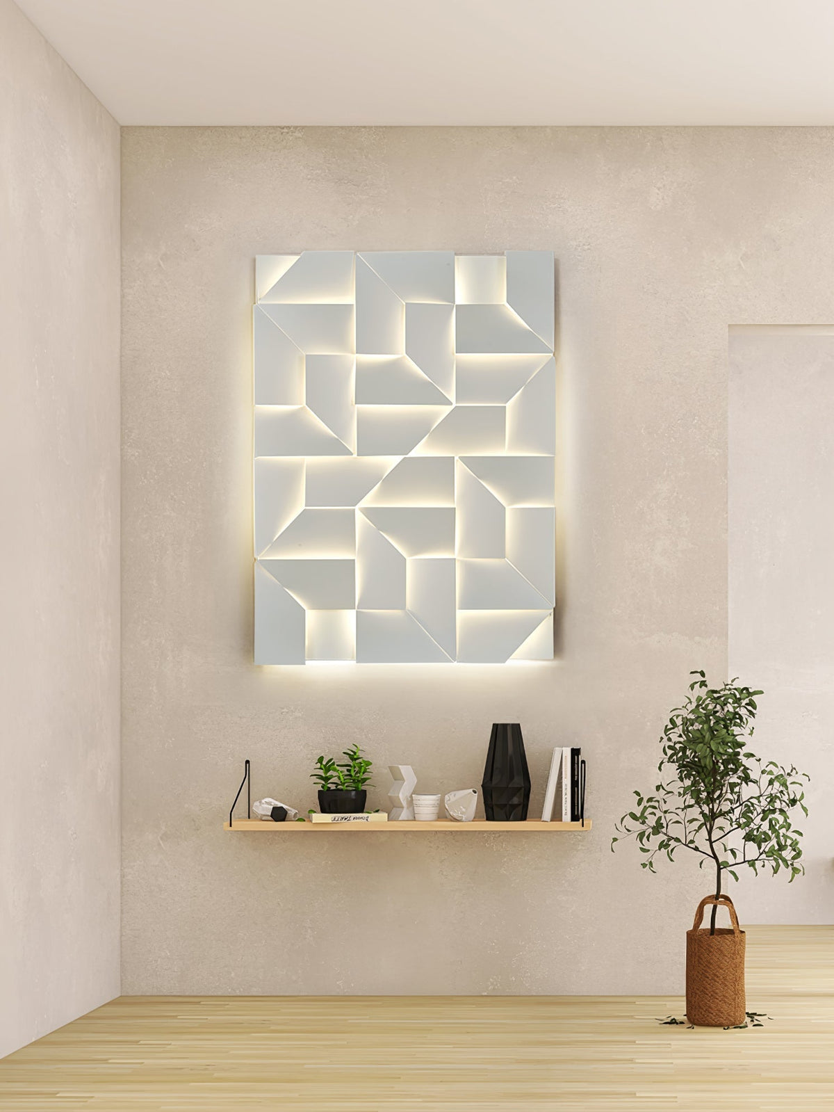 Lalmira Metal Wall Light-Moonnatur