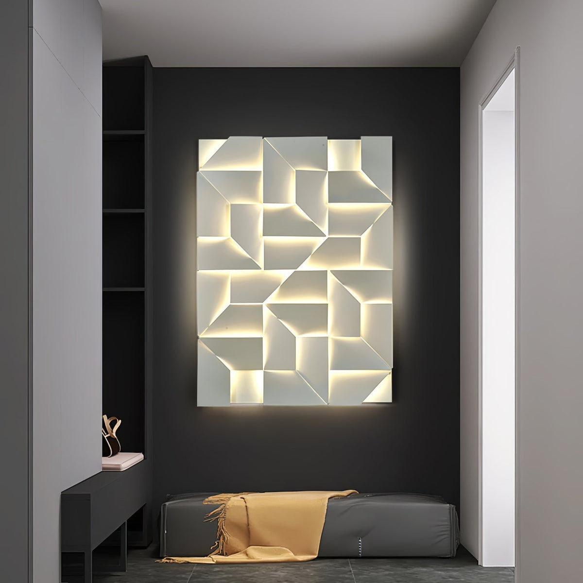 Lalmira Metal Wall Light-Moonnatur