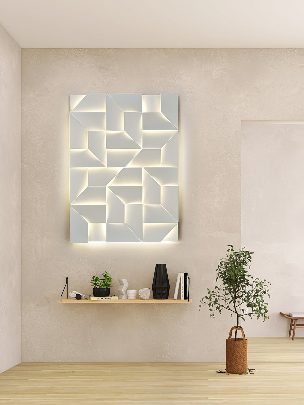 Lalmira Metal Wall Light-Moonnatur