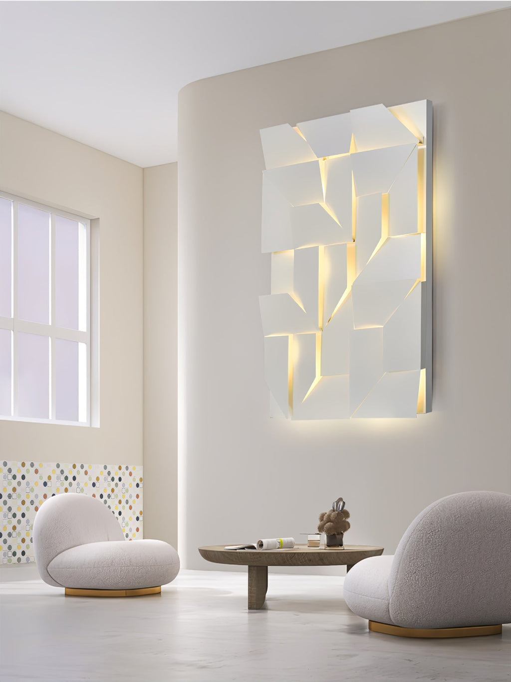 Lalmira Metal Wall Light-Moonnatur