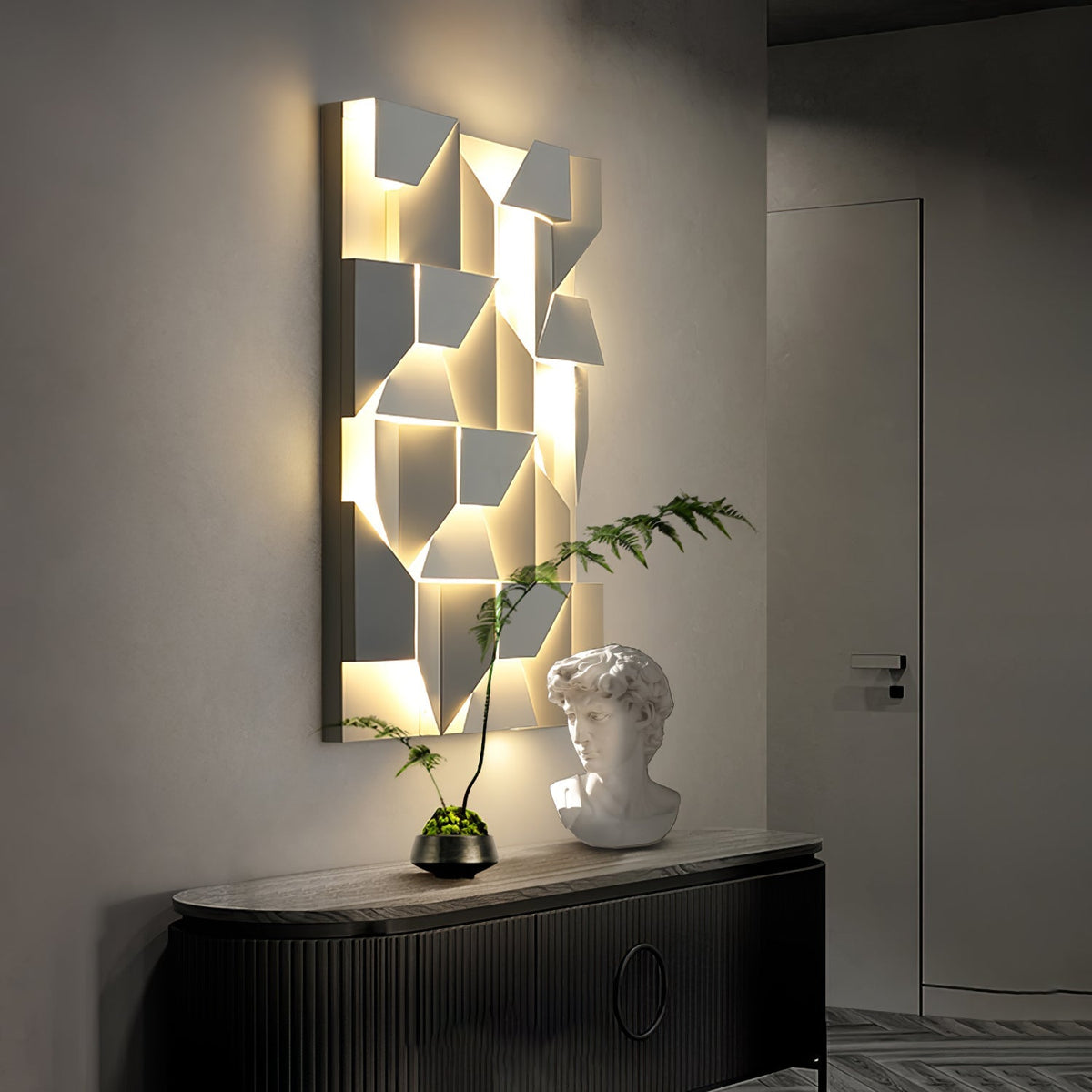 Lalmira Metal Wall Light-Moonnatur