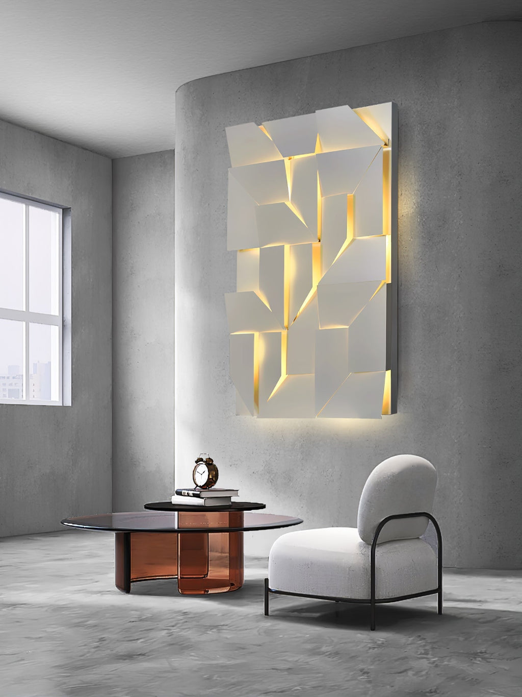 Lalmira Metal Wall Light-Moonnatur