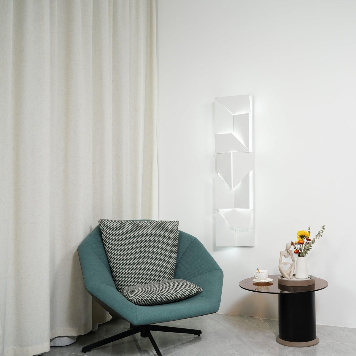 Lalmira Metal Wall Light-Moonnatur