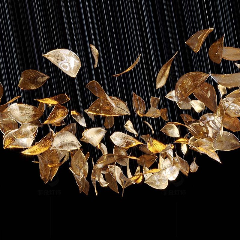 Helmira Glass Chandelier-Moonnatur