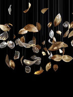 Helmira Glass Chandelier-Moonnatur