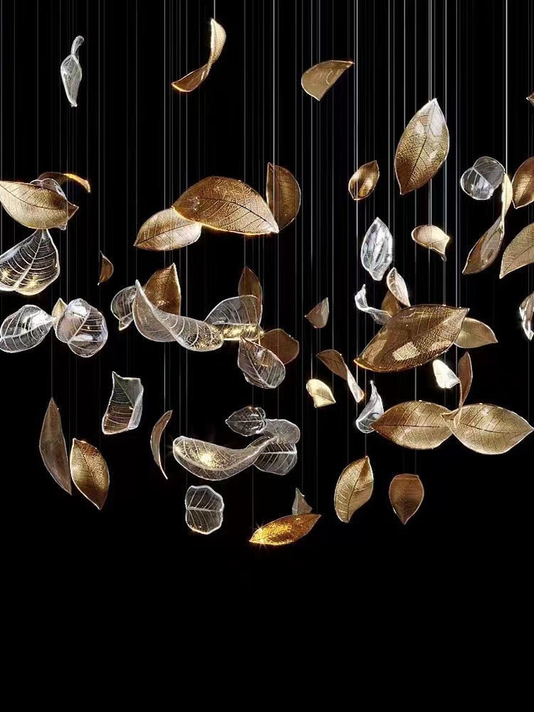Helmira Glass Chandelier-Moonnatur