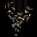 Helmira Glass Chandelier-Moonnatur