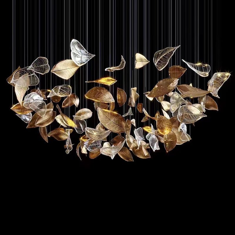 Helmira Glass Chandelier-Moonnatur
