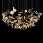 Helmira Glass Chandelier-Moonnatur