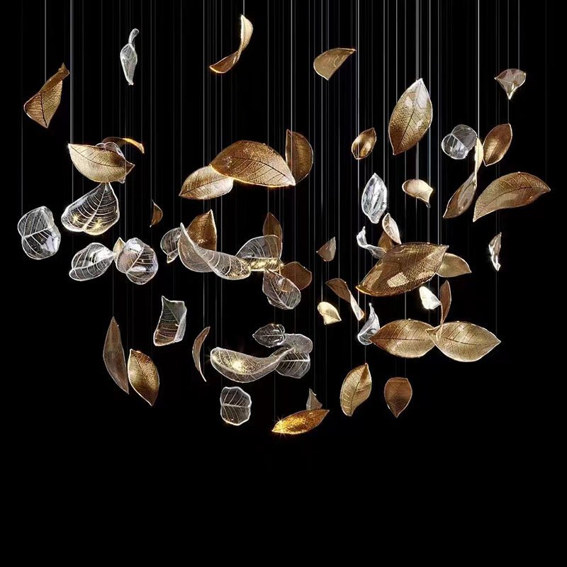 Helmira Glass Chandelier-Moonnatur