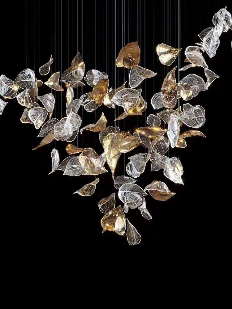 Helmira Glass Chandelier-Moonnatur