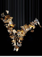 Helmira Glass Chandelier-Moonnatur