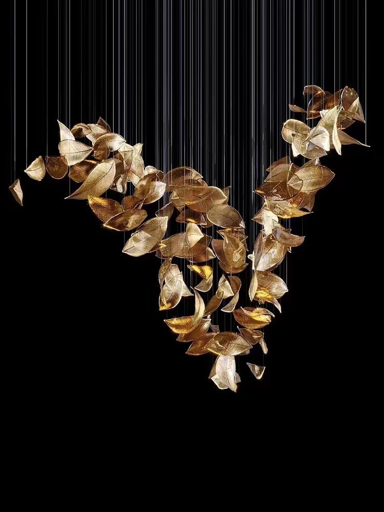 Helmira Glass Chandelier-Moonnatur
