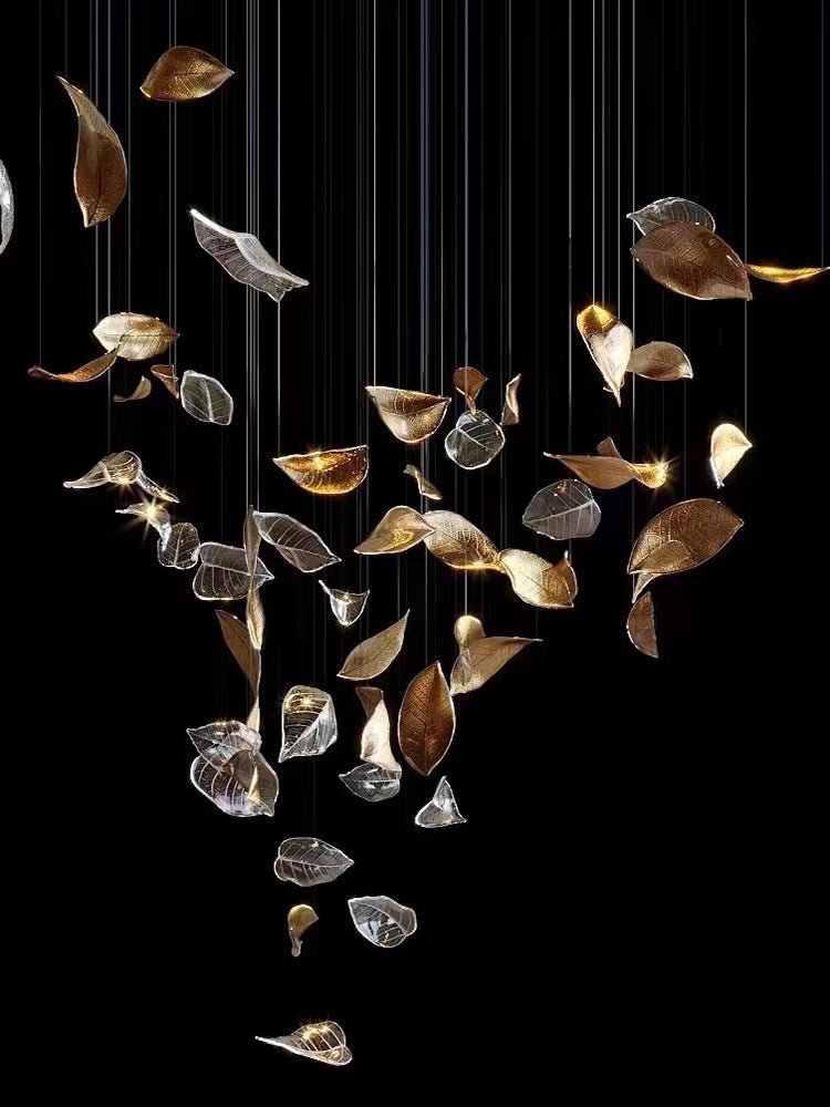 Helmira Glass Chandelier-Moonnatur