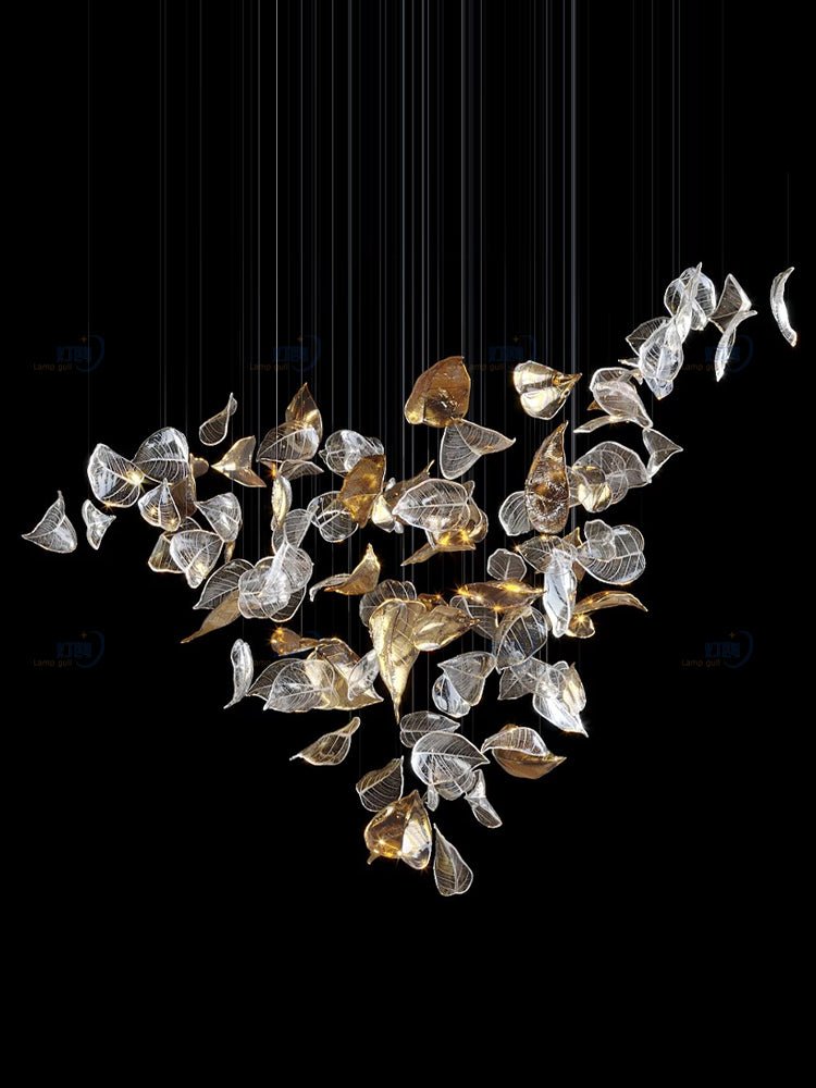 Helmira Glass Chandelier-Moonnatur