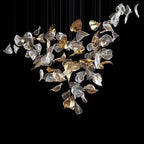 Helmira Glass Chandelier-Moonnatur