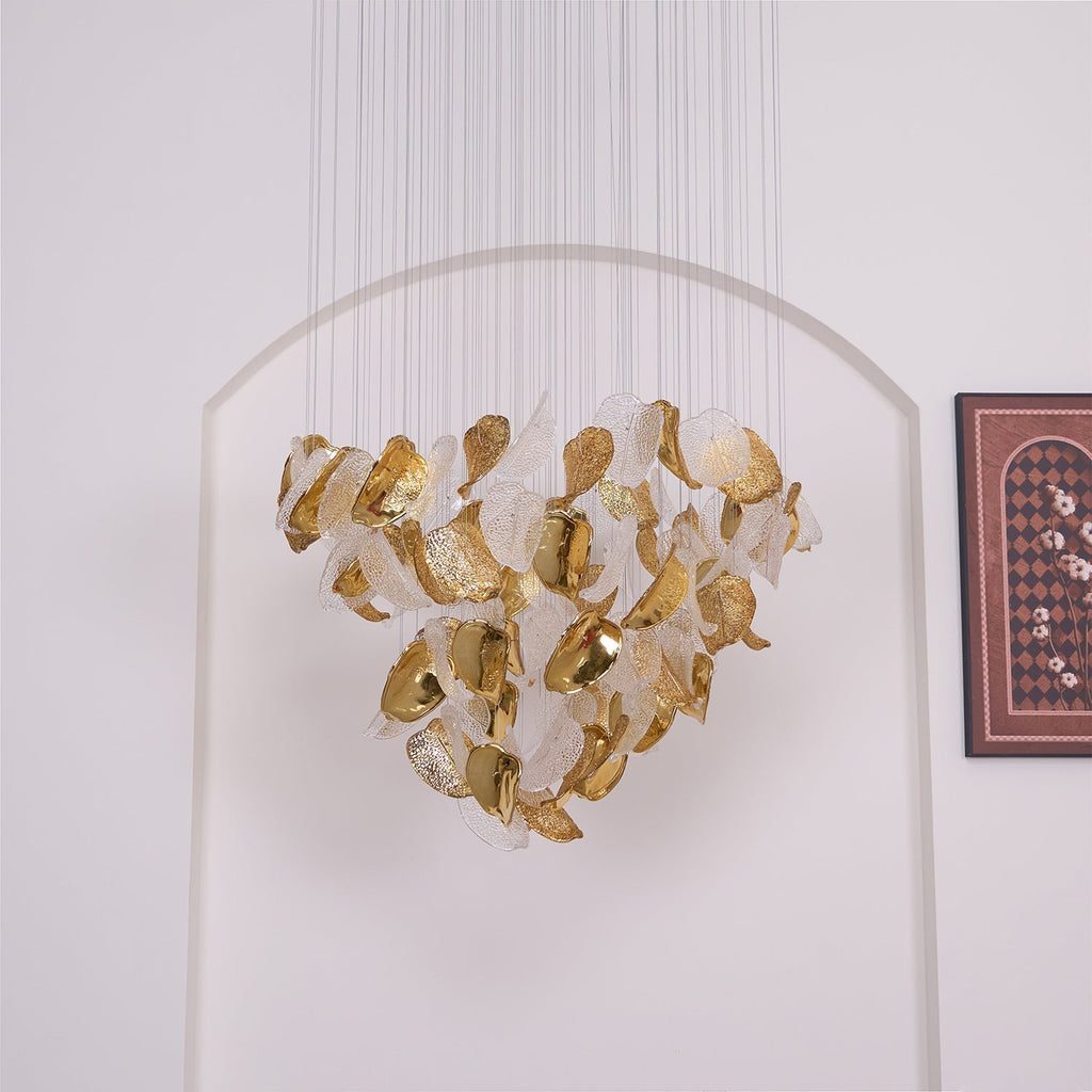 Helmira Glass Chandelier-Moonnatur