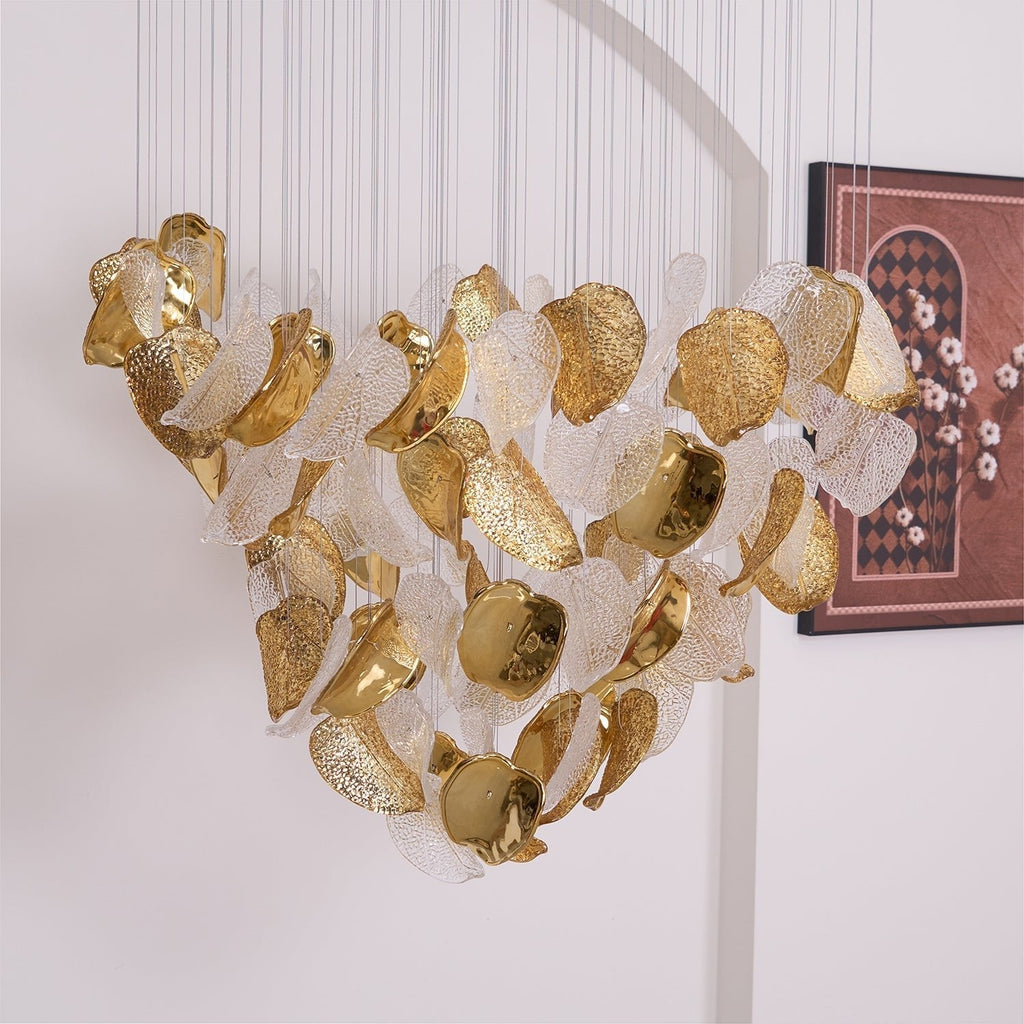 Helmira Glass Chandelier-Moonnatur