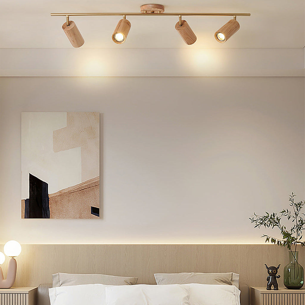 Savengrove Wood Ceiling Light-Moonnatur