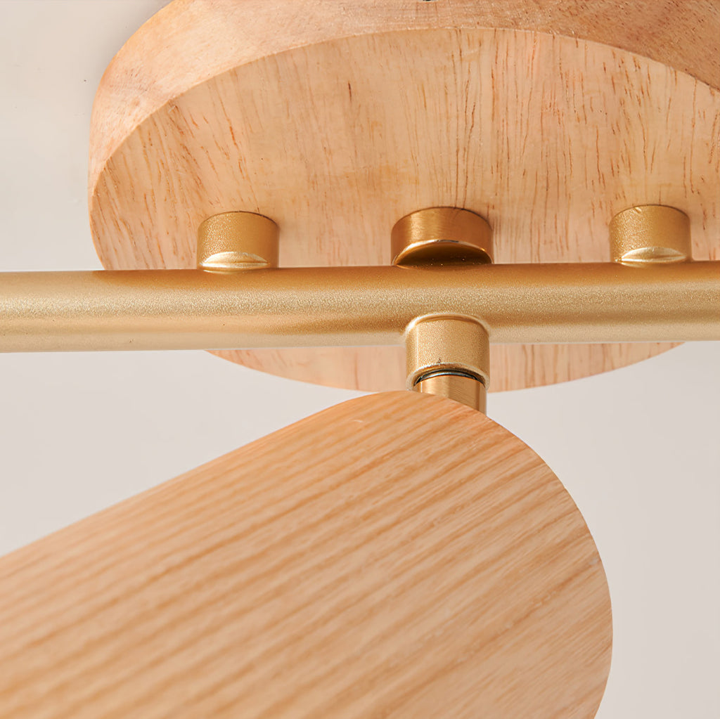 Savengrove Wood Ceiling Light-Moonnatur