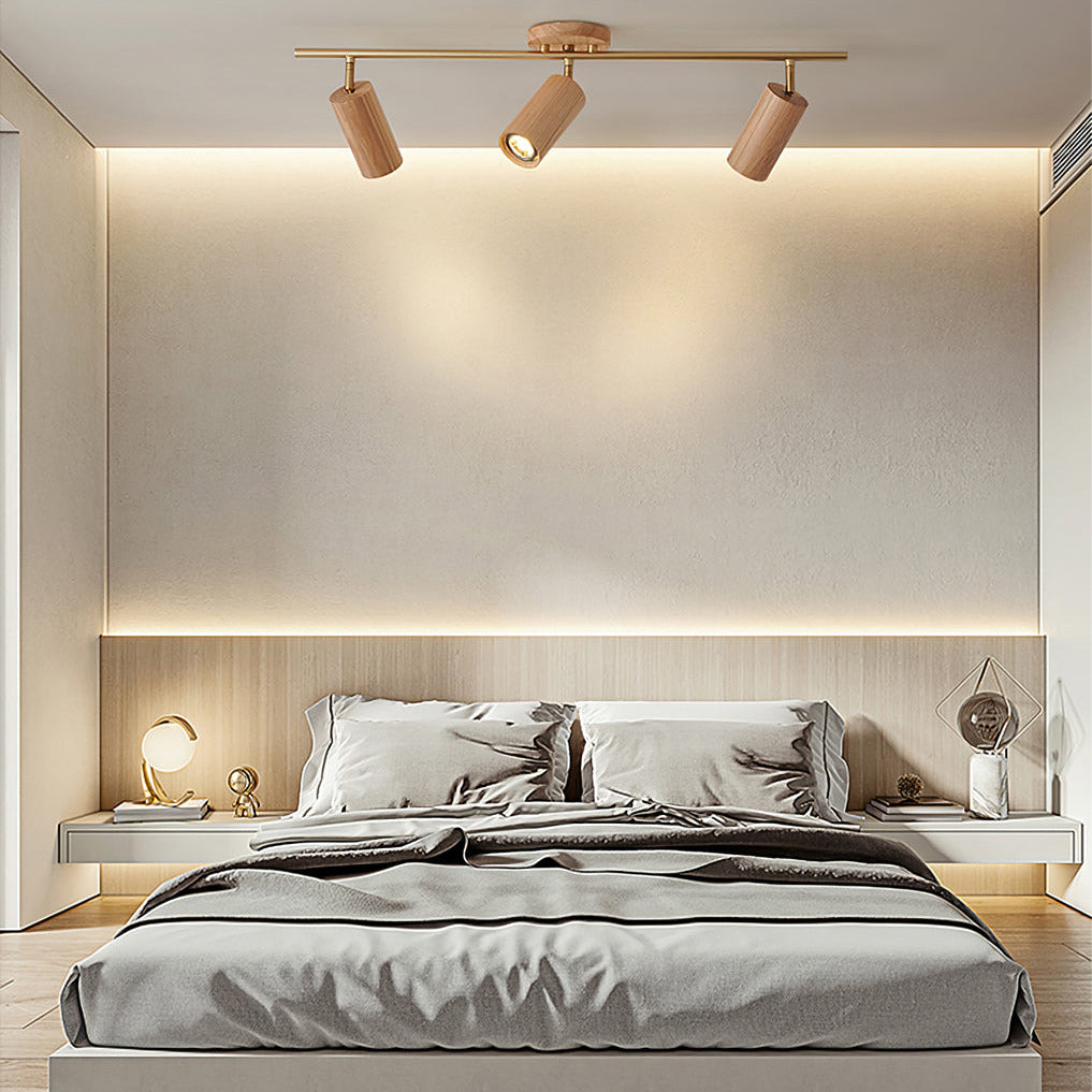 Savengrove Wood Ceiling Light-Moonnatur