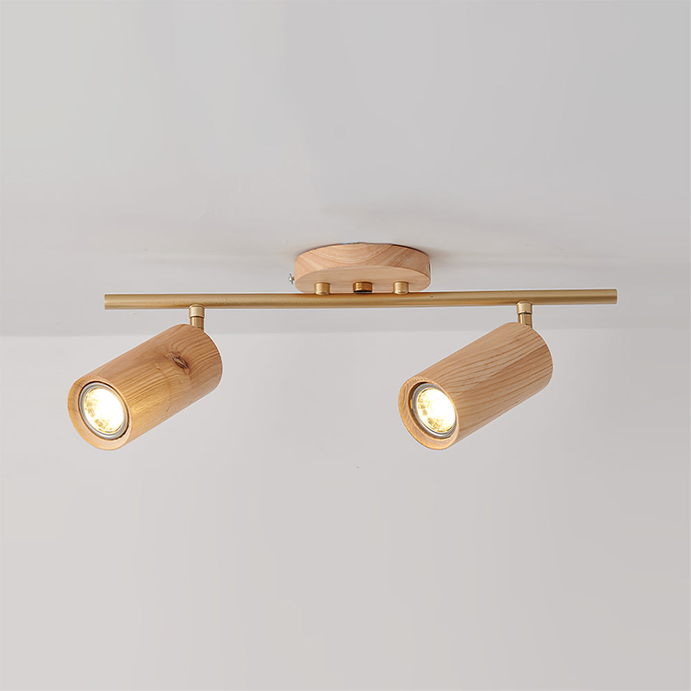 Savengrove Wood Ceiling Light-Moonnatur