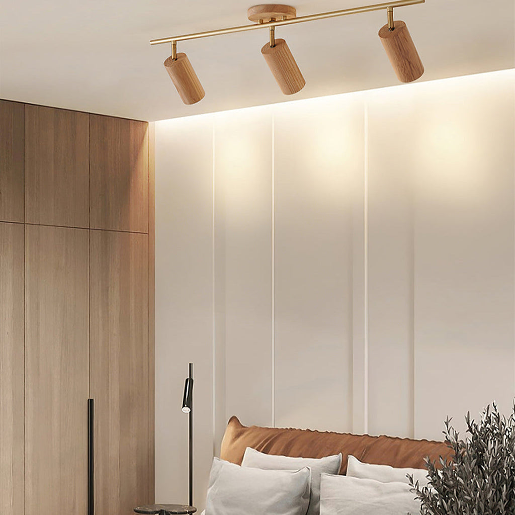 Savengrove Wood Ceiling Light-Moonnatur