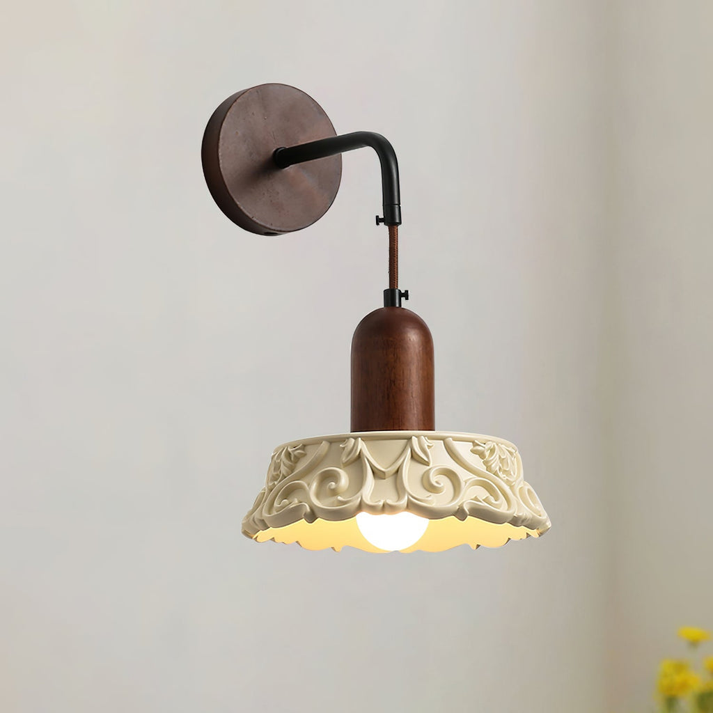 Veyrendale Resin Wall Light-Moonnatur