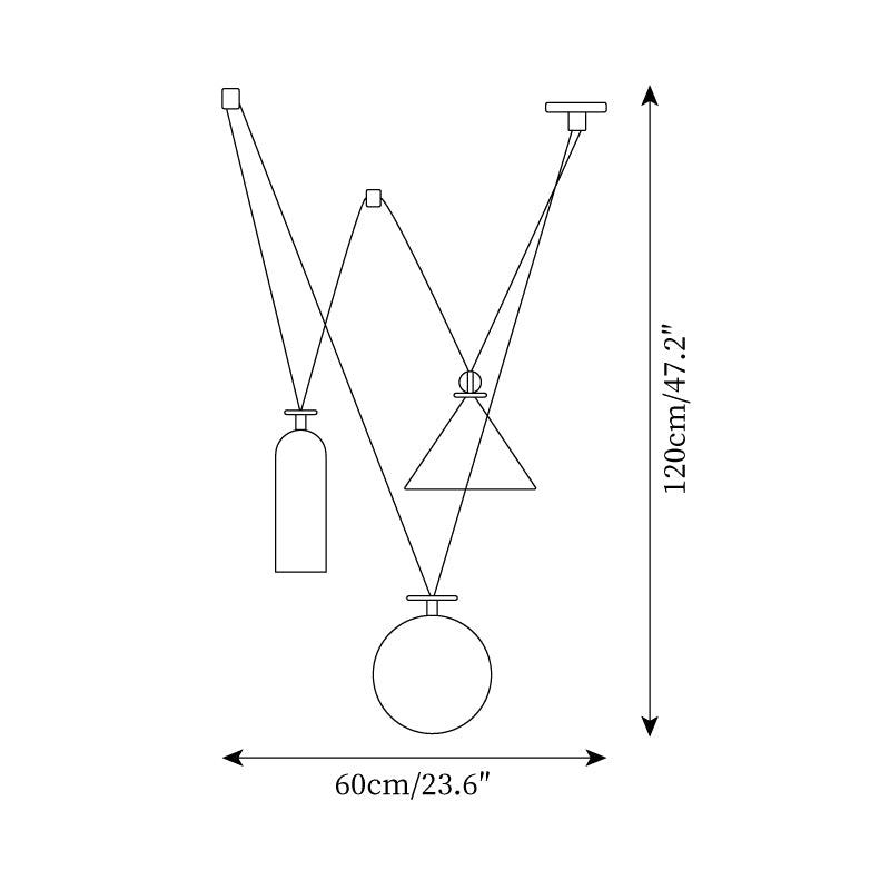 Grenelwood Glass Pendant Light-Moonnatur