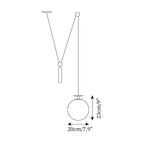 Grenelwood Glass Pendant Light-Moonnatur