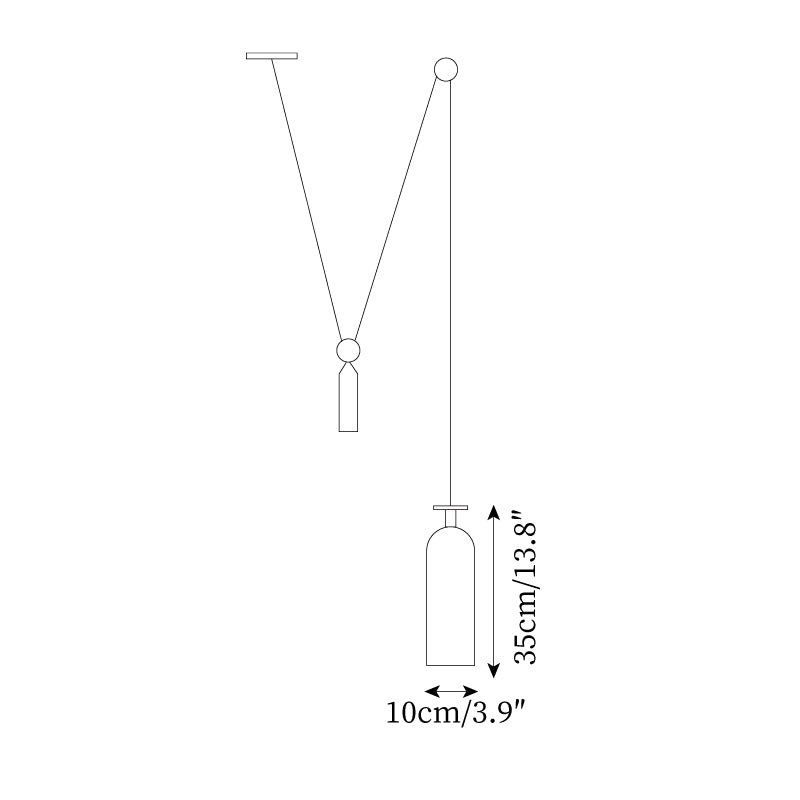 Grenelwood Glass Pendant Light-Moonnatur