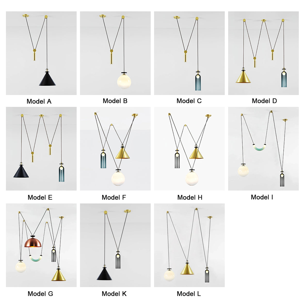 Grenelwood Glass Pendant Light-Moonnatur