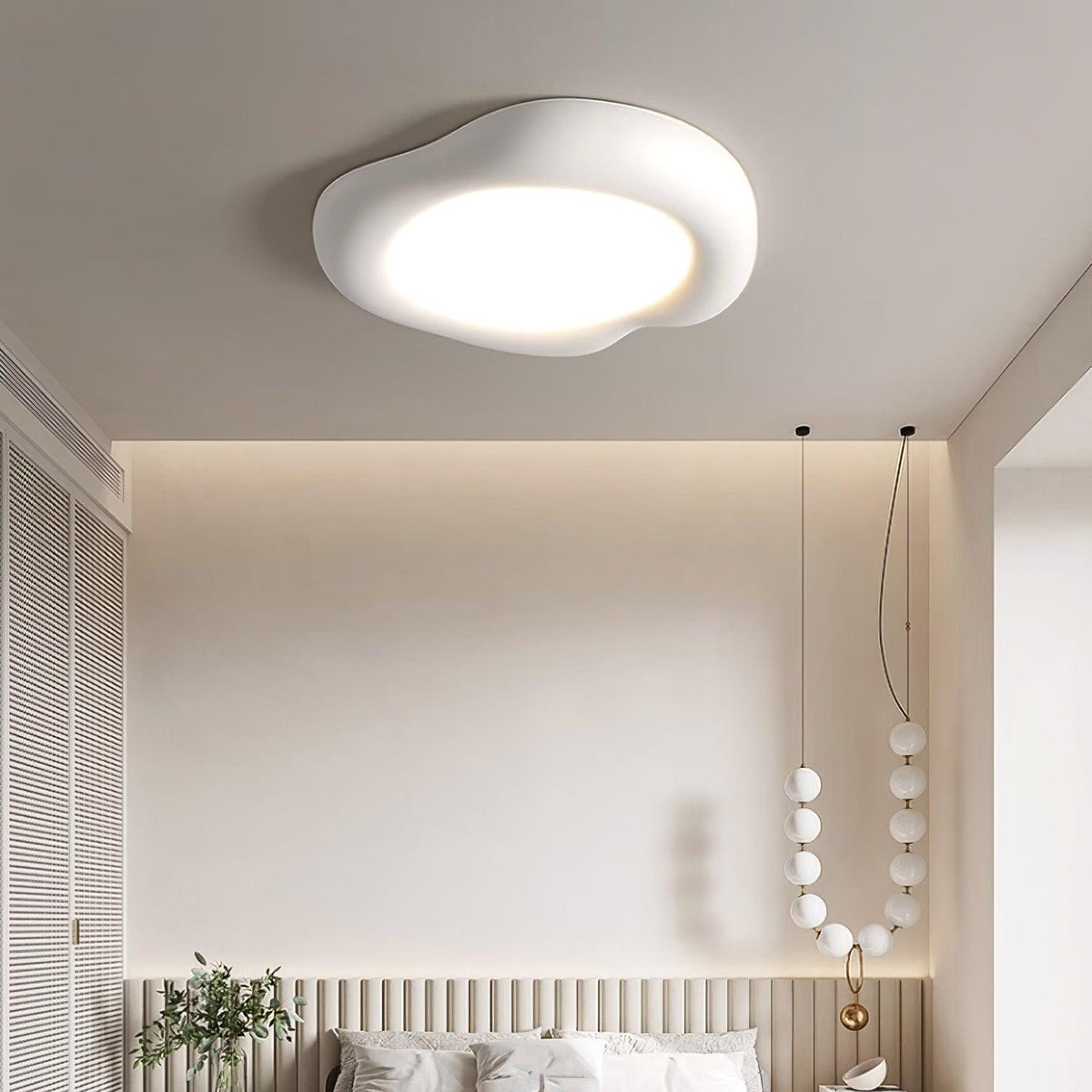 Ravelelle Resin Ceiling Light-Moonnatur
