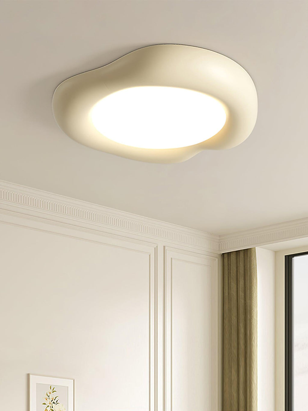 Ravelelle Resin Ceiling Light-Moonnatur