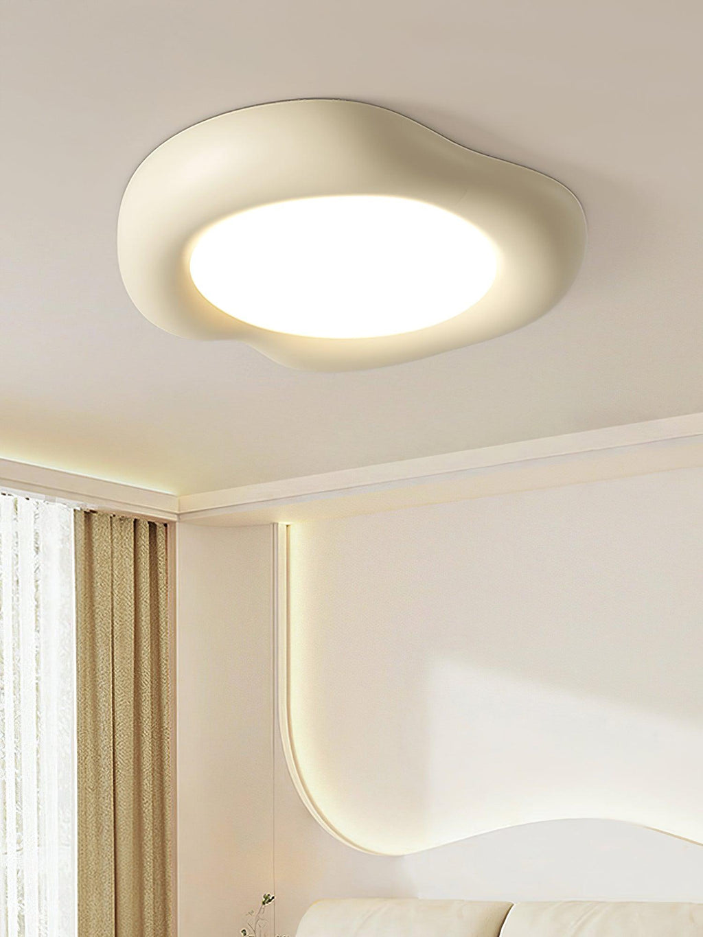 Ravelelle Resin Ceiling Light-Moonnatur