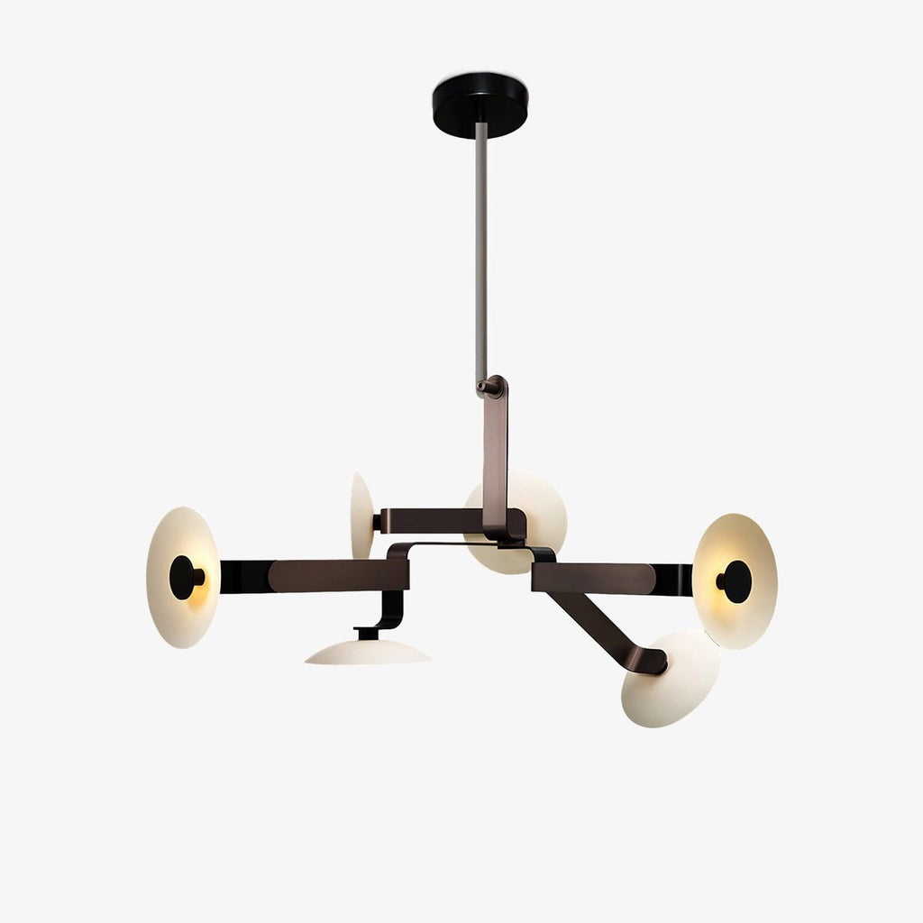 Casterwren Iron Chandelier-Moonnatur