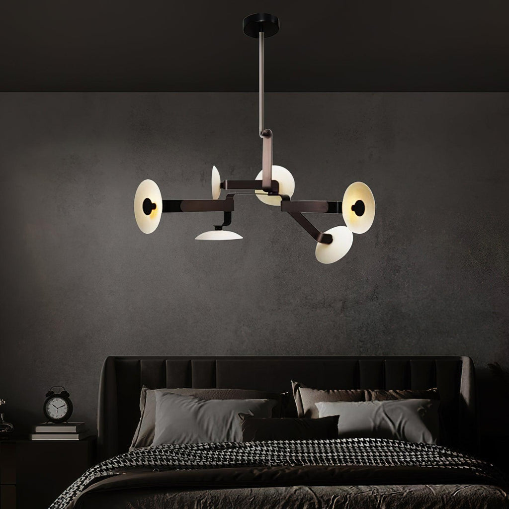 Casterwren Iron Chandelier-Moonnatur