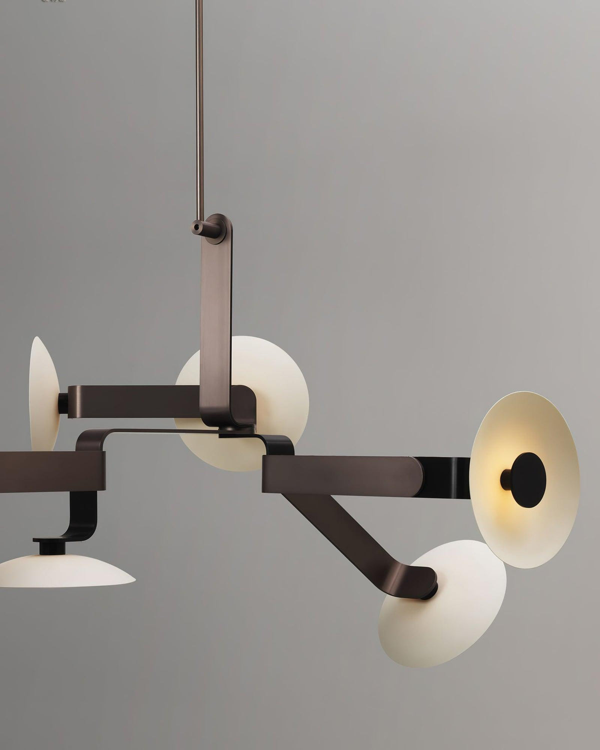 Casterwren Iron Chandelier-Moonnatur