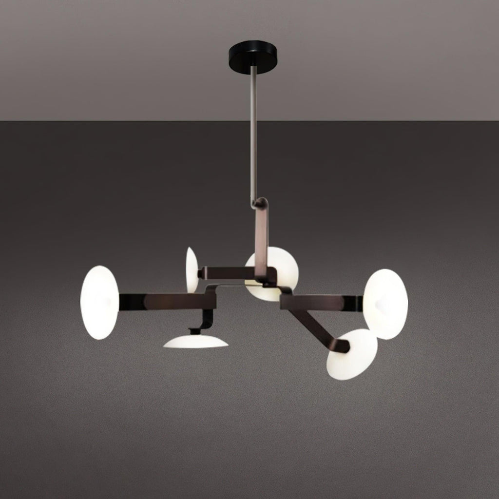 Casterwren Iron Chandelier-Moonnatur