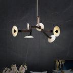 Casterwren Iron Chandelier-Moonnatur